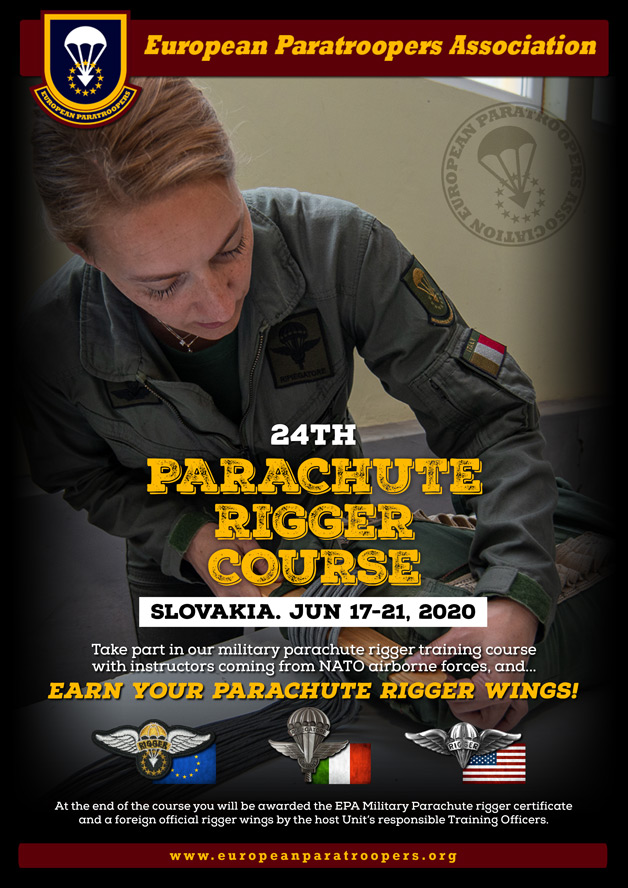 24th PARACHUTE RIGGER COURSE