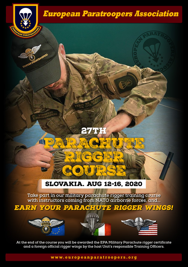 27th PARACHUTE RIGGER COURSE