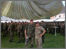 Training with German Army